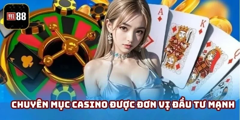 Casino M88 - Khám Phá Không Giải Trí Chuyên Nghiệp 1 Casino M88 được đơn vị đầu tư phát triển